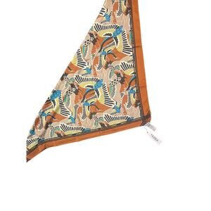 NWT Terea by Andrea Pitter One Size Crane Print Head Scarf